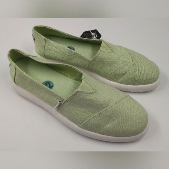 Tom's Canvas Sneakers Shoes  SZ 12 Women's Flats - Picture 12 of 16